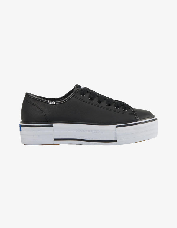 Keds Triple Up Leather Foxing Sneaker